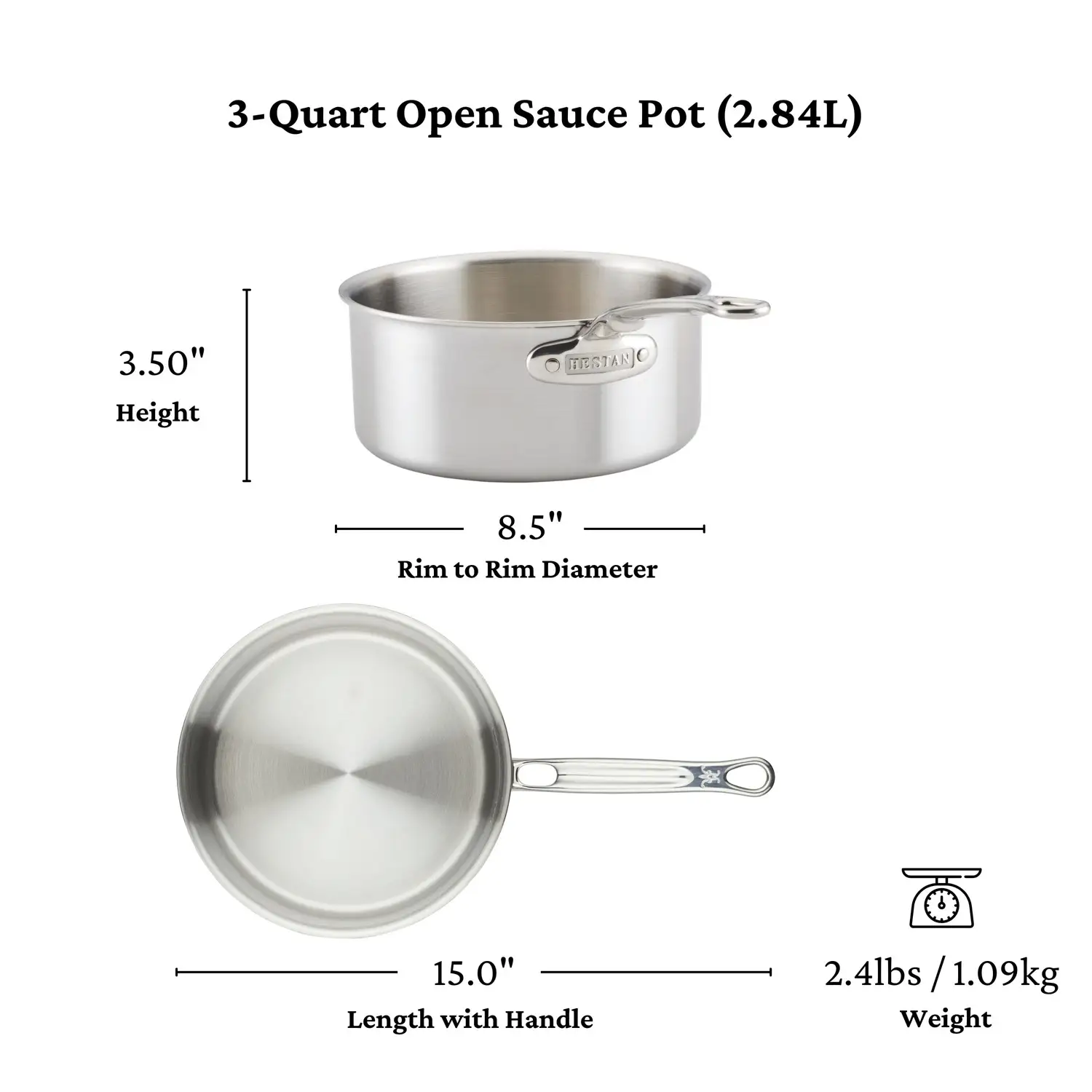 Stainless Steel Saucepans - Image 13