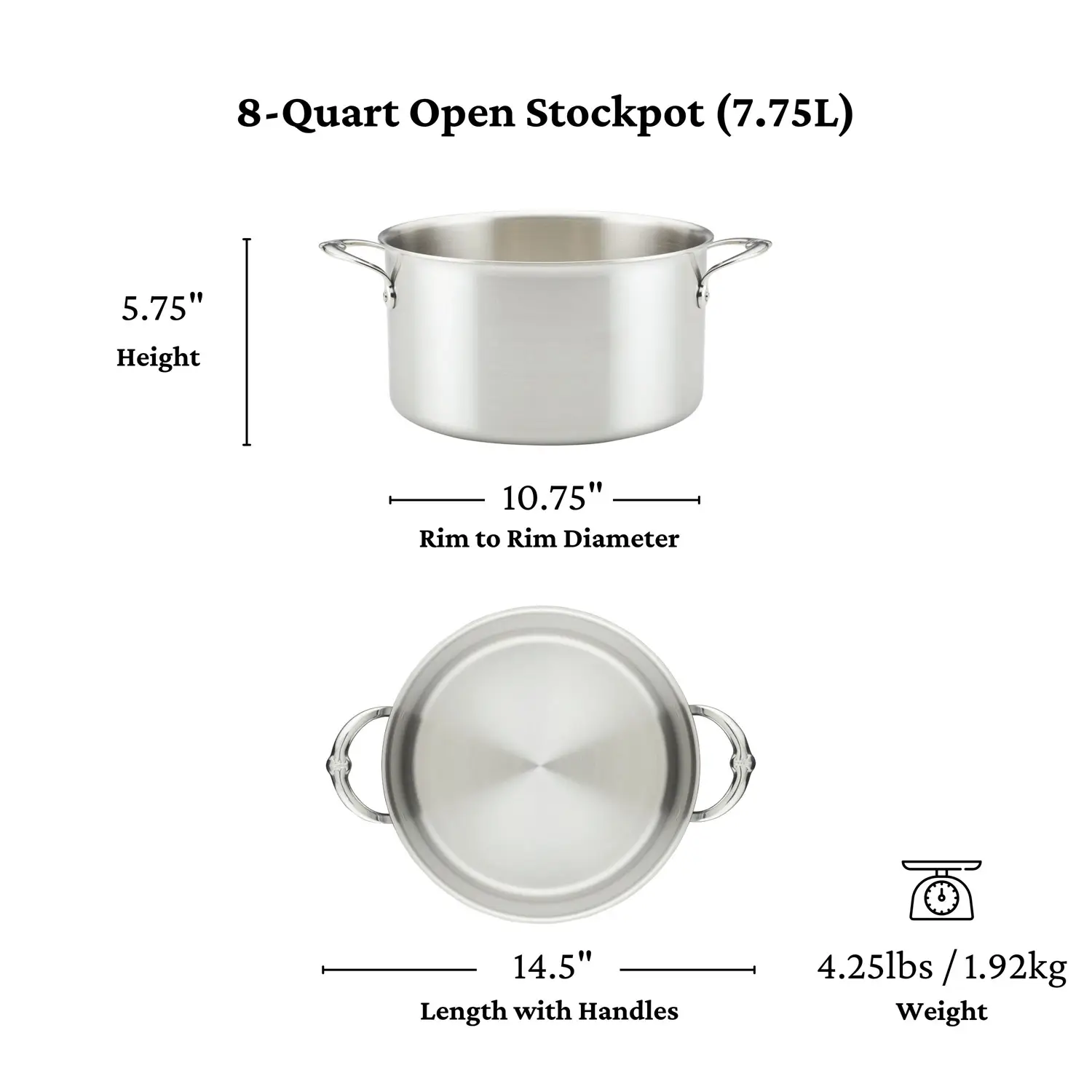 Clad Stainless Steel Stock Pots - Image 10