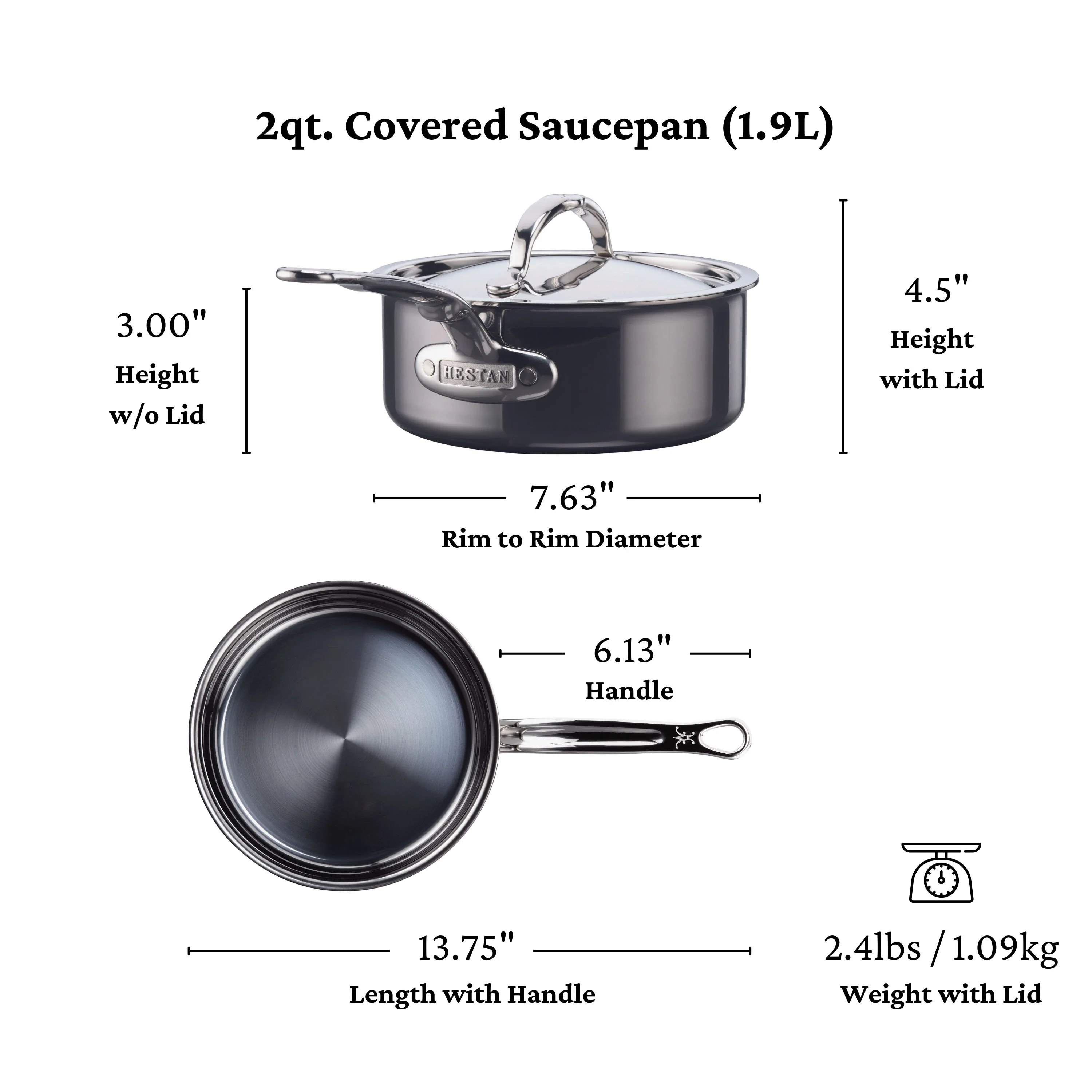 5-Piece Titanium Essential Cookware Set - Image 14