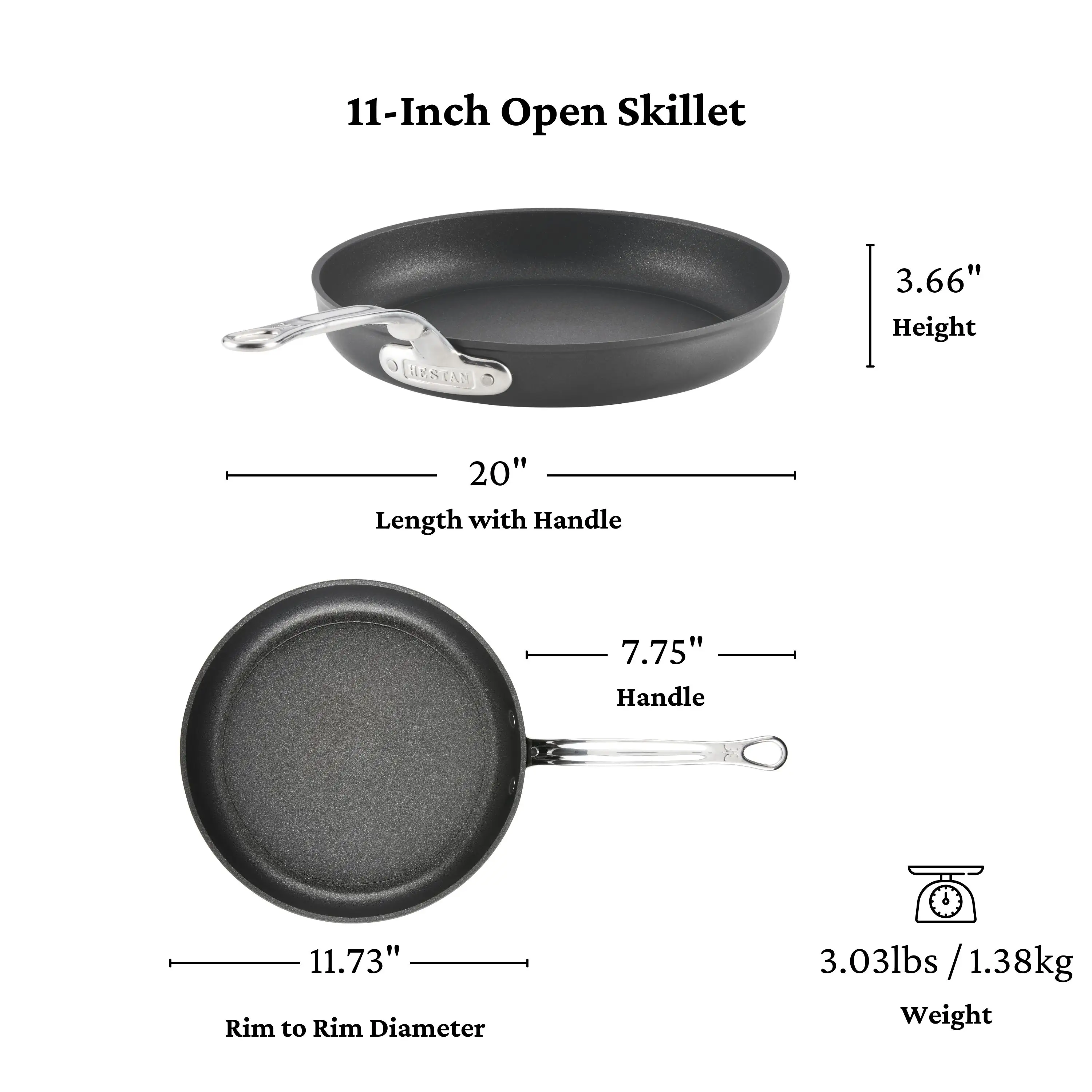 TITUM Nonstick Cookware Set, 6-Piece - Image 14
